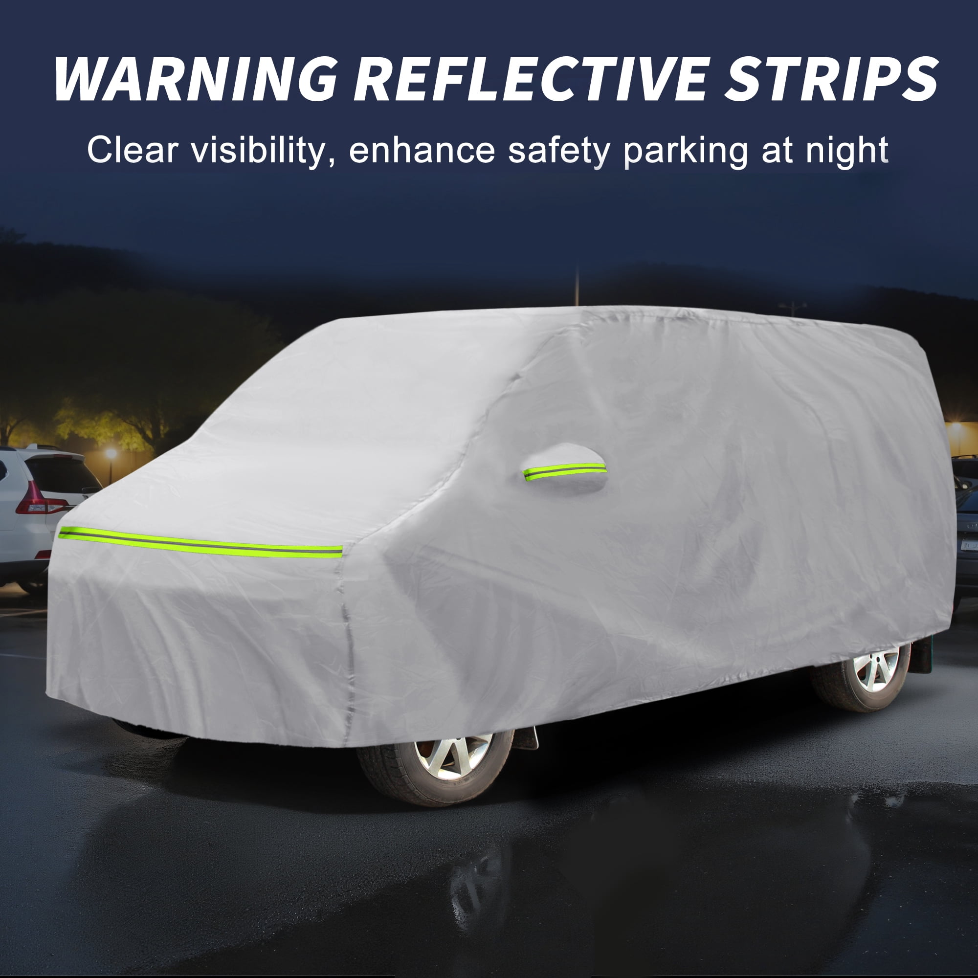 Unique Bargains Car Cover for Honda StepWGN Aluminum Film Cotton