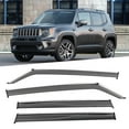 thumbnail image 4 of 4Pcs Smoke Window Visor Vent Sun Shade Rain Guard Deflector for Jeep Renegade 2016-2019, 4 of 8