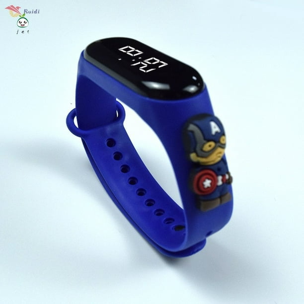 Reloj digital spiderman niño sale