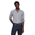 thumbnail image 1 of Camisa Tommy Hilfiger de popelina micro a cuadros, corte regular, para hombre, 1 of 5