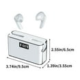 thumbnail image 3 of Meitianfacai Earbuds Headphones,LED Power Display，Charger for Phone,Noise Cancelling,BT 5.3,Lightweight Over-Ear Earphones with Microphone for iOS Android Cell Phone, 3 of 9