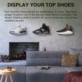 thumbnail image 2 of 6pcs Floating Shoe Rack,acrylic Clear Wall Mounted Shoe Display Shelf,display Shoe&sneaker Collectible Mini Shoe Rack For Gaming Room Room Decor For M, 2 of 5