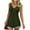 Army Green, variant on Womens Pleated Ruffle Sleeveless Tank Tops Flowy Casual V Neck Blouse Shirts Summer Trendy Tunic Top Compression Long Sleeve Women Teen T Shirt Raglan T Shirt Women Long Sleeve Shirts for Women Sleeve
