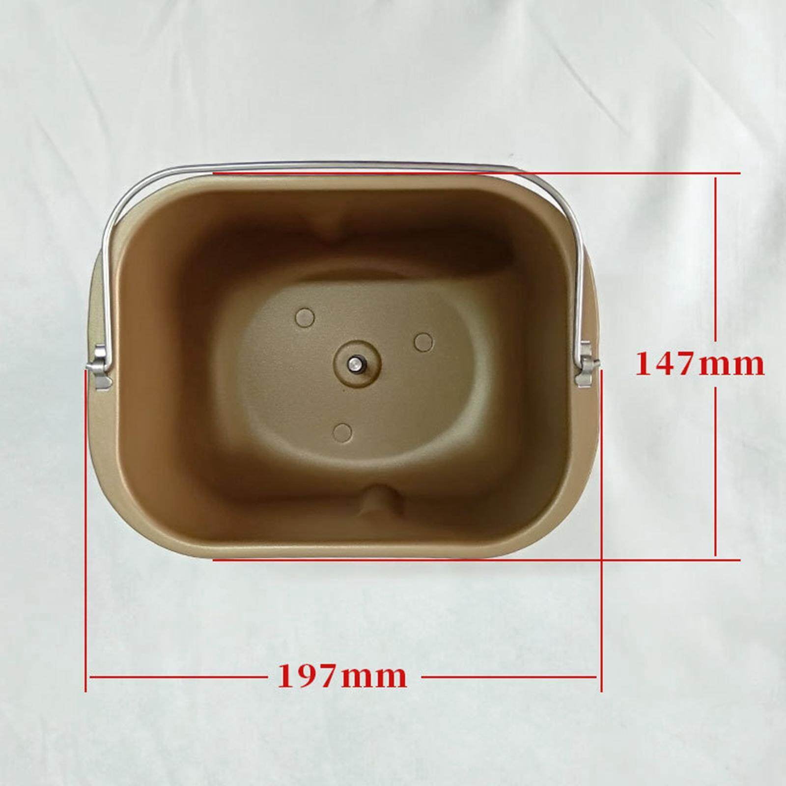 Langgg Bread Baking Pan Bread Maker Machine Cake Household Food Baking Loaf Bread Paddle Bread Tin Bucket