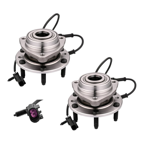 Pair of 2 Front Wheel Hub Bearing Assembly For 2002-2006 GMC Envoy Xl