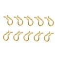 thumbnail image 2 of Almencla 10 Pieces Brake Pad Cotter Pin Calipers Fixing Snap Sp Clips Clamps Gold, 2 of 8