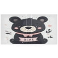 thumbnail image 2 of Ring Binders Cartoon Black Bear Pattern Presentation1.5-inch, Slant Ring One-Touch, 2 of 9