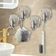 thumbnail image 5 of Gancho de Pared Adhesivo de Plástico Sin Taladro Extraíble con Capacidad de 15kg, Soportes Fuertes para Toallas y Ropa de Plástico para Almacenamiento en Cocina y Baño, 6.8x6x3.5cm, 1 Paquete, 5 of 6