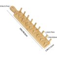 thumbnail image 4 of FYBTO Bamboo Taco Holders, Holds 8 Tacos Each Taco Tray Design Allows for Multi-Use Food Tray, Charcuterie Tray. Great Housewarming Gift & Kitchen Accessory-0621, 4 of 5