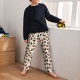 thumbnail image 5 of Hirioo Roosters and Chickens for Teenagers' Pajama Pants Womens Lounge Pants with Pockets Pj Bottoms Pants for Men-Medium, 5 of 6