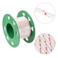 thumbnail image 3 of Unique Bargains Recoil start Rope 3mm 1/8 Inch Dia 30m 98ft Polyester Pull Cord White Red for Engine Replacement Part, 3 of 4