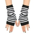 thumbnail image 2 of wendunide Gloves Mittens Wrist Fingerless Gloves With Thumb Hole Unisex Warm Gloves, 2 of 7