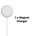 thumbnail image 5 of Tezzpower Magnetic Wireless Charger – Compatible with iPhone 12, 12 Mini, 12 Pro, 12 Pro Max – Strong Adhesion Magnetic Charger – 20W Type-C Fast Charging, 5 of 6