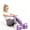 Multi-functional-2, variant on 6-Tube Resistance Bands with Handles & Foot Pedals, Adjustable Tension Fitness Equipment for Full-Body Workout, Legs Arms Abs Training, Pink