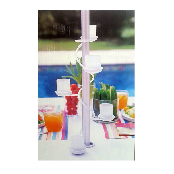 Helix Twist Wrap Around Umbrella Pole Candle Holder 510291 Walmart Com Walmart Com