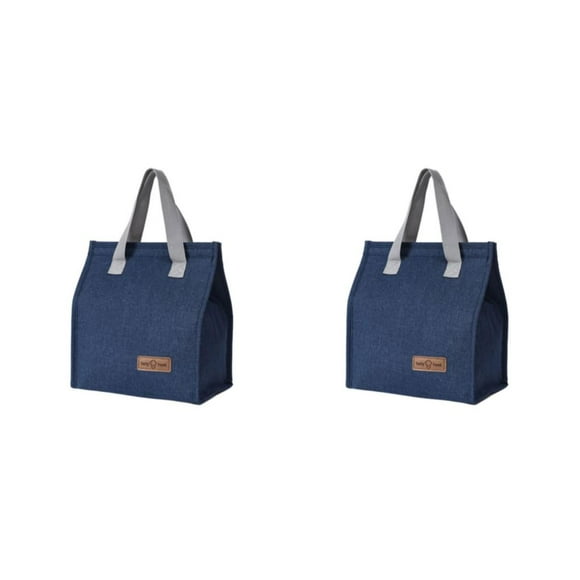 Guardoinrt Spacious And Leak-proof Bento Food Storage Box For Traveling More Color And Size Options Blue 2Set
