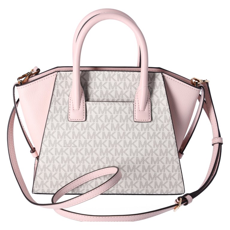 Michael Kors Logo Handbag Avril Small Top Zip Satchel