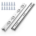 thumbnail image 2 of 5 Pairs of 14 Inch Full Extension Drawer Slides Mount Ball Bearing Sliding, 2 of 4