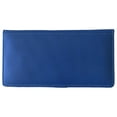 thumbnail image 6 of Cobalt Blue RFID Leather Checkbook Cover With Credit Card Slots and Pen Holder, 6 of 6