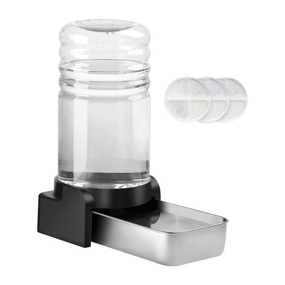 5.7L Automatic Circulating Water Bowl For Pets Stainless Steel Construction 3 Hygienic Drinking