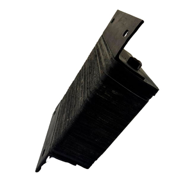 Phasa Par Tope Andén Hule Laminado Alto Impacto Negro 16"x12" uso rudo