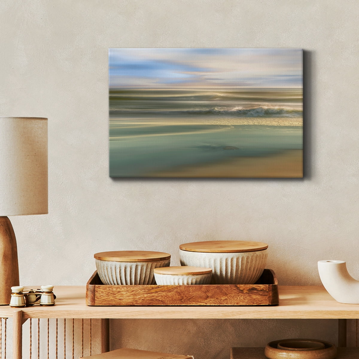 Wexford Home Topaz Light Premium Gallery Wrapped Canvas, 32" x 48" - Ready to Hang
