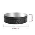 thumbnail image 3 of 3 Speeds 14.6cm Intelligent Electric Rotating Display Stand Mirror Turntable Jewelry Holder Battery/USB Power ,Quiet and Smooth, 3 of 6
