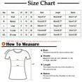 thumbnail image 3 of Summer Tops Women's Short Sleeve T Shirts Womens T Shirts Solid Tops Women Summer Oversized Tshirts Reorder Items, 3 of 5