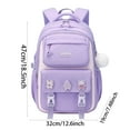 thumbnail image 2 of Sac à Dos d'Épaule Durable pour Filles pour l'École, les Voyages et le Port Quotidien, 2 of 5
