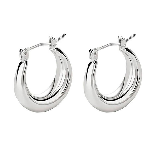 Crescent Metal Punk Earrings Border Cold Style Accessories,PENDANE,Zinc alloy,multicolor