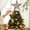 D170, variant on Iumwxz Christmas Lights Christmas Tree Topper Party Decorations Iron Luminous Silver Five-pointed Star Ornaments with Light String for Holiday Tree Top Decor