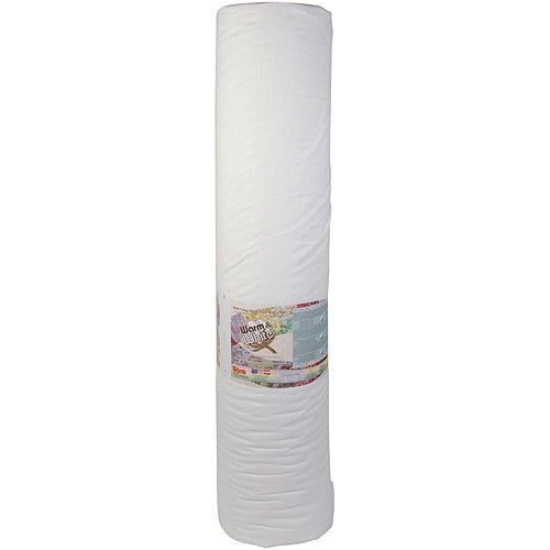 Warm & White Cotton Batting King Size 124" x 30 Yard Bolt