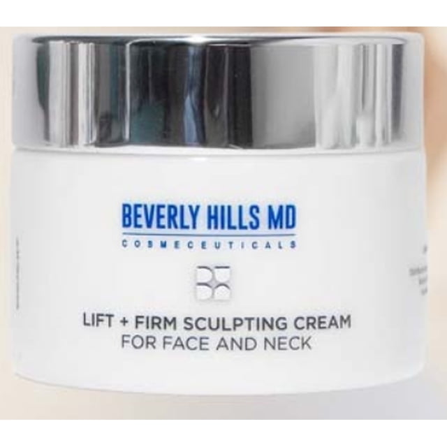 Beverly Hills MD Lift + Firm Sculpting Cream – Face & Neck Moisturizer – Hydrating & Firming – All Skin Types