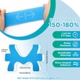 thumbnail image 6 of otnbgsr Precut Ankle Tape 10 Pcs Elastic Athletic Tape Breathable Waterproof Easy Apply Support Tape for Fitness Training Running, 6 of 7