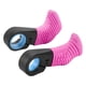 thumbnail image 2 of 2 piezas de reposapiés para manillar de bicicleta, diseño ergonómico, se adaptan a manillares de 22,2 mm Rosa, 2 of 8