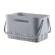 thumbnail image 2 of Organizador de ducha portátil | Cesta organizadora de plástico para baño con asa y orificios de drenaje | Bolsa de almacenamiento para artículos de tocador, dormitorios universitarios o lavandería, 2 of 6