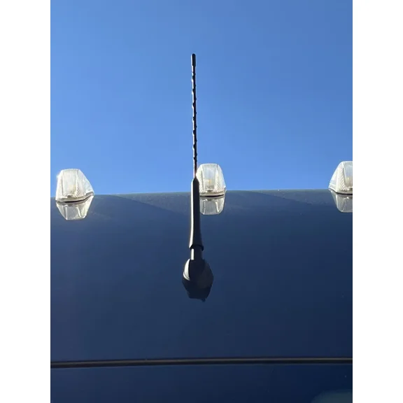 16" inch Antenna Mast Black Power Rod Radio AM/FM for RAM PROMASTER 2014-2024 New