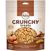 Angle View: NUTRO Small Crunchy Natural Dog Treats with Real Peanut Butter, 16 oz. Bag