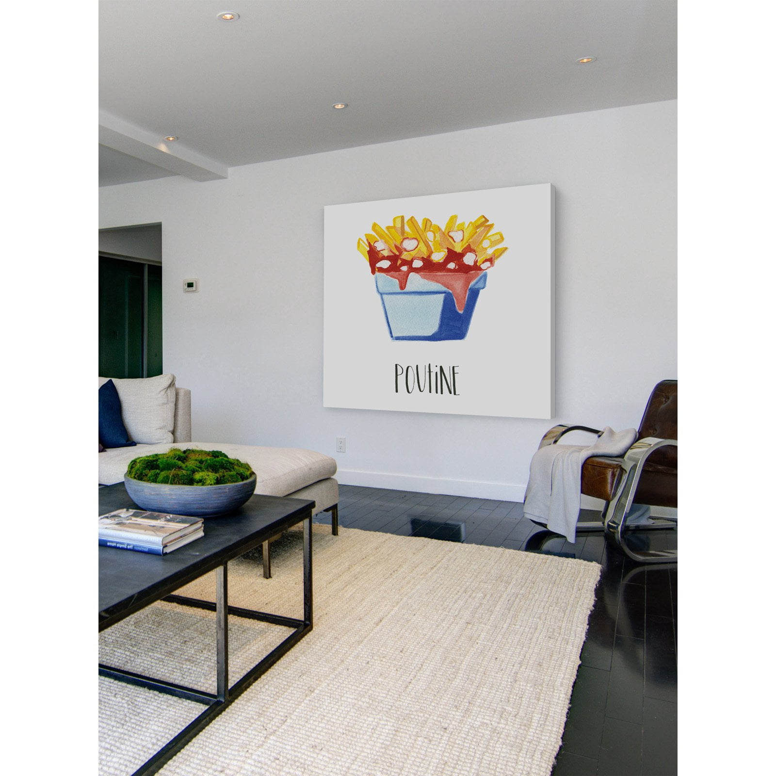 Marmont Hill "Poutine" by Molly Rosner Painting Print on Wrapped Canvas