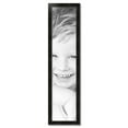 thumbnail image 2 of ArtToFrames 11" x 50" Honors Black with Silver Picture Frame, 11x50 inch Black Wood Poster Frame (WOM-5157), 2 of 7