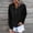 Black, variant on VISALY Hoodies Pullover Drawstring Sweatshirt Half Buttons Sweatshirts Cropped Hoodies Pullover Sweaters Fall Outfits Winter Clothes Casual Sweaters Hoodies Pullover Basic Sweatshirt Dark Grey Xl