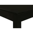 thumbnail image 4 of GTU Furniture 5Pc Contemporary Style Black Soild Wood Counter Height Table with 4 Wooden Chair Dining Set, 4 of 7