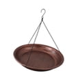 thumbnail image 2 of Comedero para pájaros de metal, versátil, con gancho, cuenco para pájaros, plato de alimentación para jardín, regalo para amantes de las aves, jardín, 2 of 9