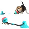 thumbnail image 1 of ANYPET Perro Cuidado Dental Cepillo de Dientes Juguete para Masticar con Dispensador de Alimentos con Ventosa, 1 of 7