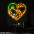 thumbnail image 4 of Glowneon Cat Heart Neon Sign, Cat Led Sign, Cat Lover Gift, Kid Gifts, 4 of 5