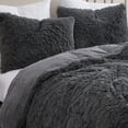 thumbnail image 2 of Set de edredón Sweet Home Collection King Luxury de piel sintética, 2 of 4