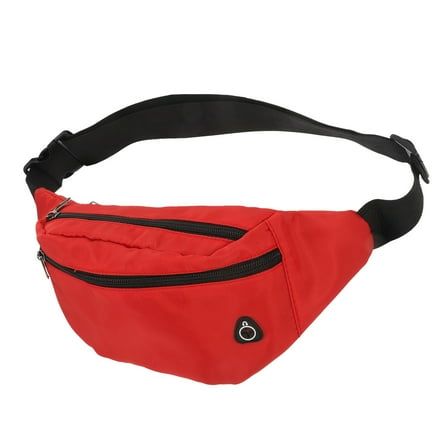 Adjustable Waist Pack Fanny Pack for Men and Women, Workout Running Belt Bag with Multiple Pockets, Lightweight and