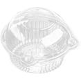thumbnail image 2 of 100 Soportes Individuales Para Cupcakes, 50 Recipientes Desechables De Plástico Transparente Para Cupcakes Individuales, Cajas Individuales Para Cupcakes A Granel(A), 2 of 8