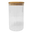 thumbnail image 2 of Recipiente Home Trends de Vidrio con Tapa de Bambú 1 Litros, 2 of 4