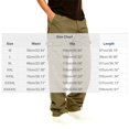 thumbnail image 3 of Men Fall Summer Cargo Pants Multi Pockets Straight Fit Fashion Casual Long Pants Running Hiking, 3 of 6